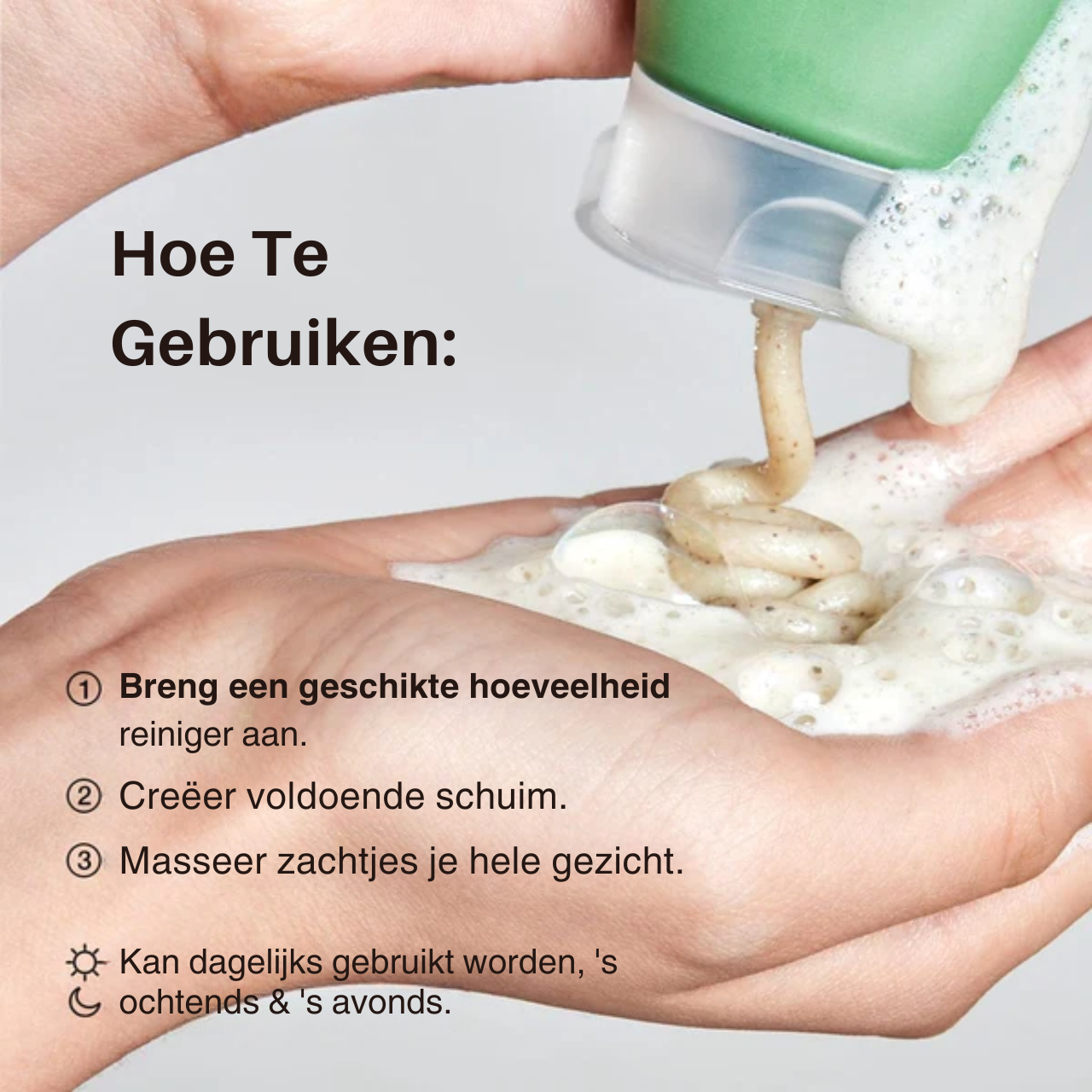 HEARTLEAF PORIËN REINIGING SCHUIM
