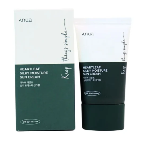 Heartleaf Zijdezachte SPF 50+ Zonnebrandcrème