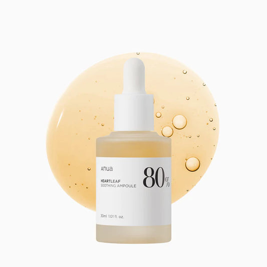 HEARTLEAF 80% HYDRATERENDE KALMERENDE AMPOULE